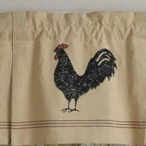 Park Design Country Rooster Valance